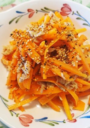 レンジで簡単。無限にんじん-レシピのメイン写真
