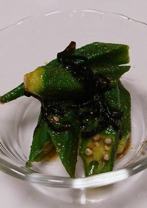 オクラの旨タレ和え-レシピのメイン写真