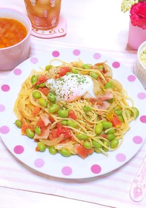 カラフル♡枝豆パスタ♪おもてなしにも-レシピのメイン写真