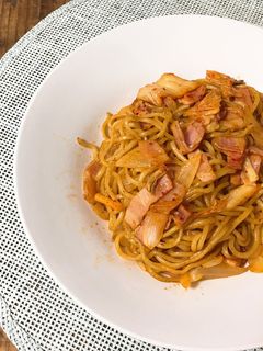 キムチ焼きそば-レシピのメイン写真