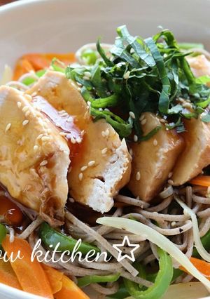 さっぱり鶏チャーシューのせあんかけ焼そば-レシピのメイン写真