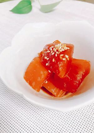 簡単おつまみ♡マグロの漬け♪-レシピのメイン写真