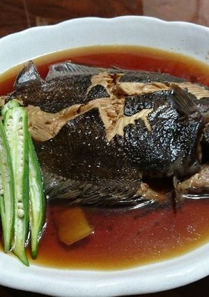 マコガレイの姿煮-レシピのメイン写真