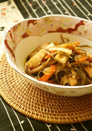 ホッとするお味♪刻み昆布と野菜の煮物♪♪-レシピのメイン写真