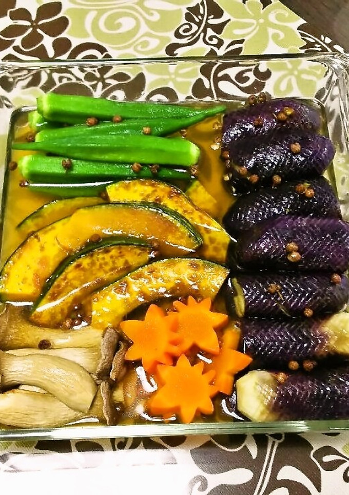 いろいろ野菜の白だし漬け♪-レシピのメイン写真