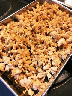 鶏そぼろ-レシピのメイン写真