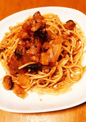 ぬんころの野菜たっぷりミートソース-レシピのメイン写真