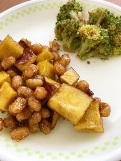 大豆とさつま芋のかりんとう揚げ ♪大和市-レシピのメイン写真