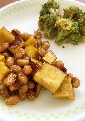 大豆とさつま芋のかりんとう揚げ ♪大和市-レシピのメイン写真