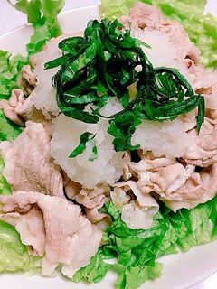 さっぱり冷しゃぶ-レシピのメイン写真