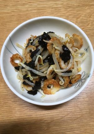 10分で、もやしと竹輪の簡単和え物-レシピのメイン写真