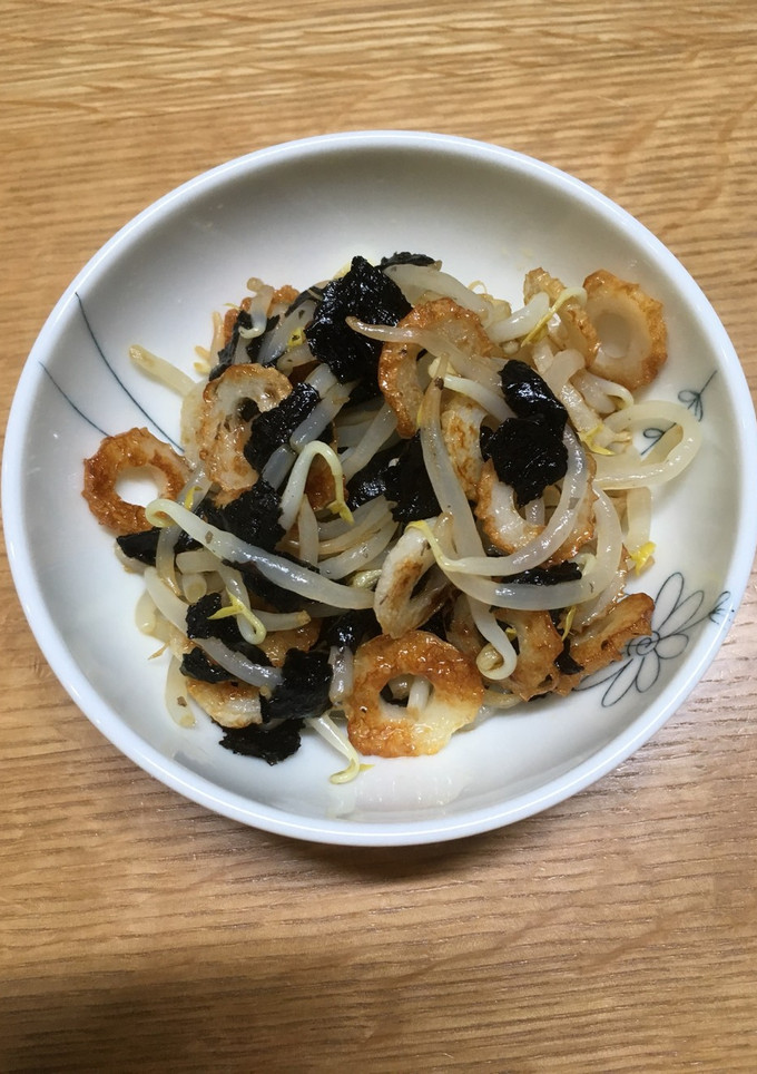 10分で、もやしと竹輪の簡単和え物-レシピのメイン写真