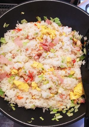 花のチャーハン-レシピのメイン写真