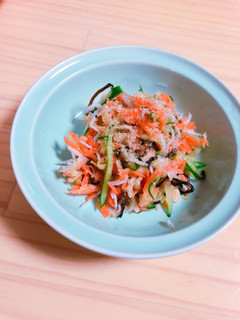 ごま油香るしらすサラダ♡-レシピのメイン写真