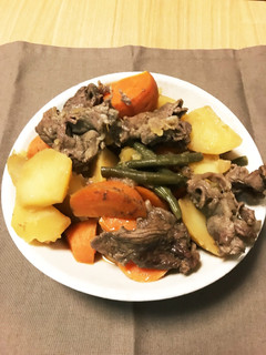 電子レンジで肉じゃが-レシピのメイン写真