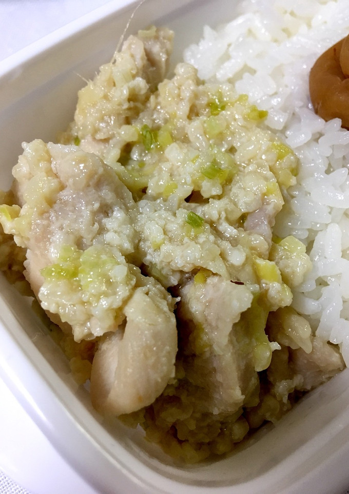 超簡単！ネギ塩麹でしっとりむね肉！-レシピのメイン写真