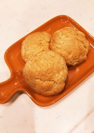 ビニール袋で簡単④かぼちゃソフトクッキー-レシピのメイン写真