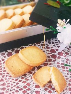 サクッほろっ♥練乳ミルクバタークッキー-レシピのメイン写真