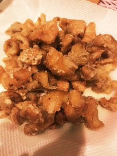 簡単!カリカリ!鶏皮の唐揚げ!!-レシピのメイン写真