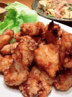 鶏胸肉で柔らか♪ジューシー唐揚げ-レシピのメイン写真