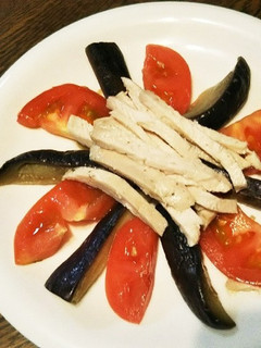 なすとトマトの中華風サラダ-レシピのメイン写真