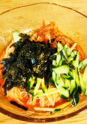 そうめんde簡単ビビン麺☆-レシピのメイン写真