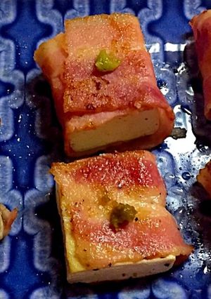 お豆腐のベーコン巻き-レシピのメイン写真