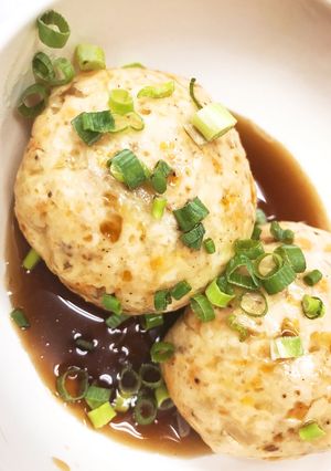 簡単✩.*˚ふわふわ肉団子風-レシピのメイン写真