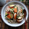 揚げ野菜のうま塩あん☆晩御飯のあと1品に
