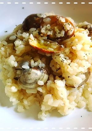 バスク風？あさりご飯-レシピのメイン写真