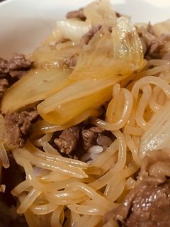 かさまし牛丼-レシピのメイン写真