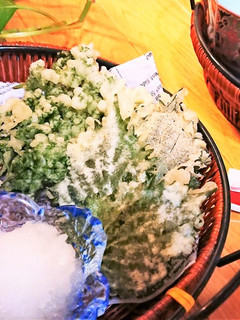 ベジタリアンな!【大葉とパセリの天ぷら】-レシピのメイン写真