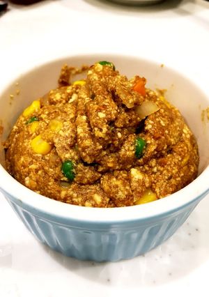 節約！ヘルシー☆豆腐で作るドライカレー-レシピのメイン写真
