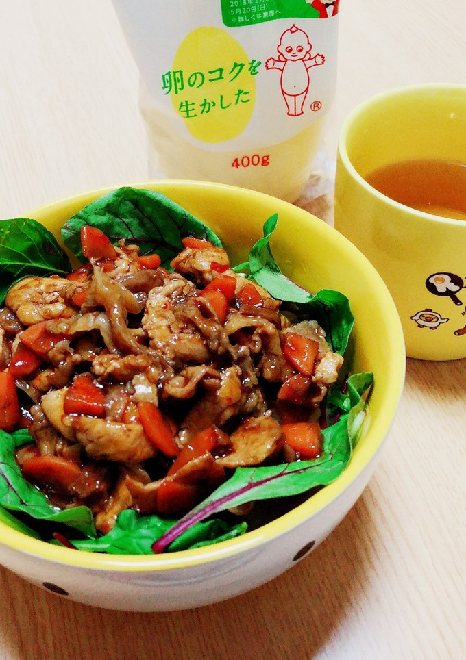 簡単☆旨辛☆焼肉丼！-レシピのメイン写真