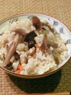 炊き込みごはん・しょっつるでダシいらず-レシピのメイン写真