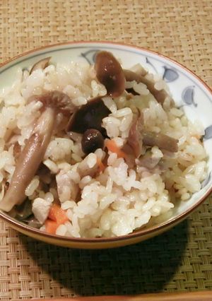炊き込みごはん・しょっつるでダシいらず-レシピのメイン写真