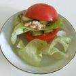 逆バーガー(トマト挟み)