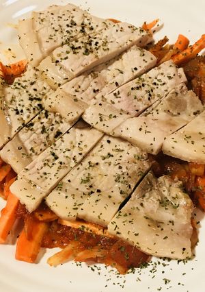 豚ロースステーキ☆トマトケチャップソース-レシピのメイン写真