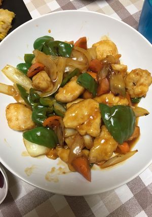 鳥ささみの酢豚風いため-レシピのメイン写真
