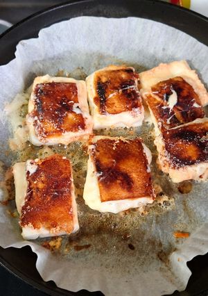 ヨウサマの減塩明太マヨのはんぺん焼き-レシピのメイン写真