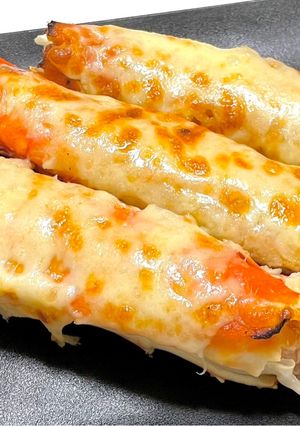 ボイル・タラバガニの味噌風味・チーズ焼き-レシピのメイン写真
