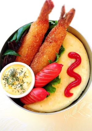 お弁当にぴったり♪オムライス-レシピのメイン写真