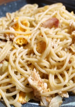気まぐれまよパスタ-レシピのメイン写真