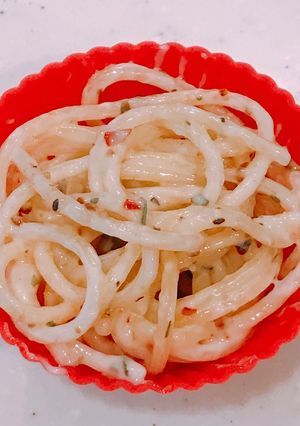 超簡単！お弁当に、スパイシーサラスパ！-レシピのメイン写真