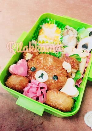 キャラ弁＊リラックマ-レシピのメイン写真