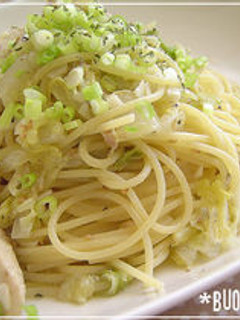 白菜とチキンの和風パスタ♪♪-レシピのメイン写真