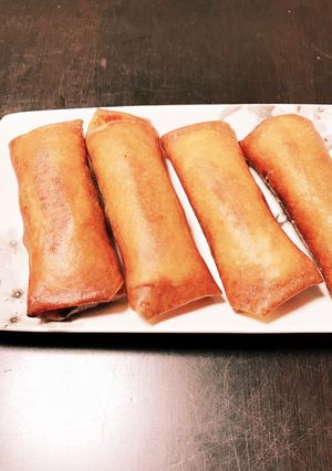 家にあるもので簡単！しっかり味付け春巻き-レシピのメイン写真