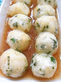 ◐●さつま芋とはんぺんの餡かけ団子●◑-レシピのメイン写真
