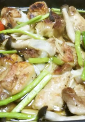 鳥と野菜の和風グリル-レシピのメイン写真