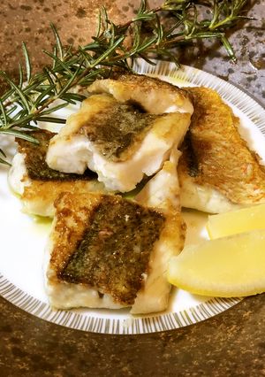 鯛のオリーブオイル焼き～レモンを添えて～-レシピのメイン写真